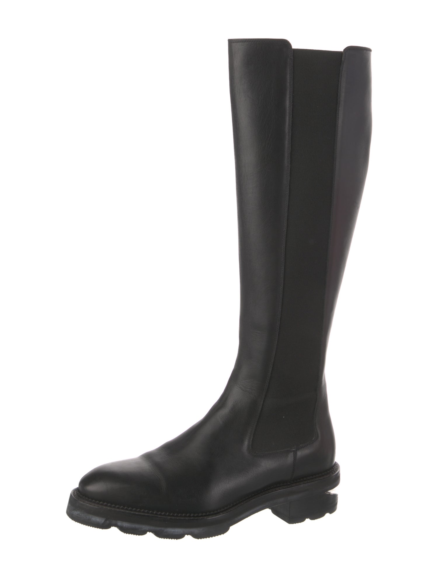 Alexander Wang Leather Rain Boots