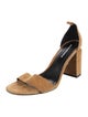Alexander Wang Suede D'Orsay Pumps