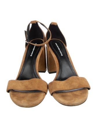 Alexander Wang Suede D'Orsay Pumps