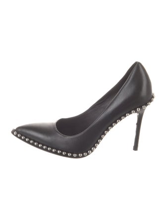 Alexander Wang Leather Studded Accents Pumps