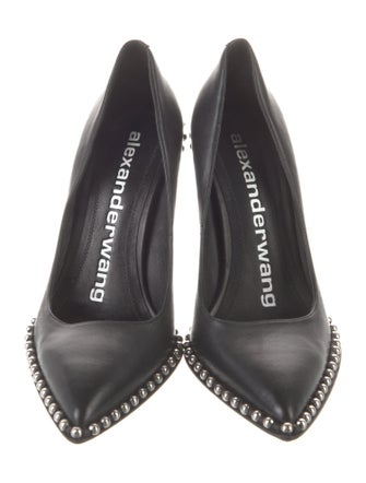 Alexander Wang Leather Studded Accents Pumps