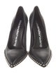 Alexander Wang Leather Studded Accents Pumps