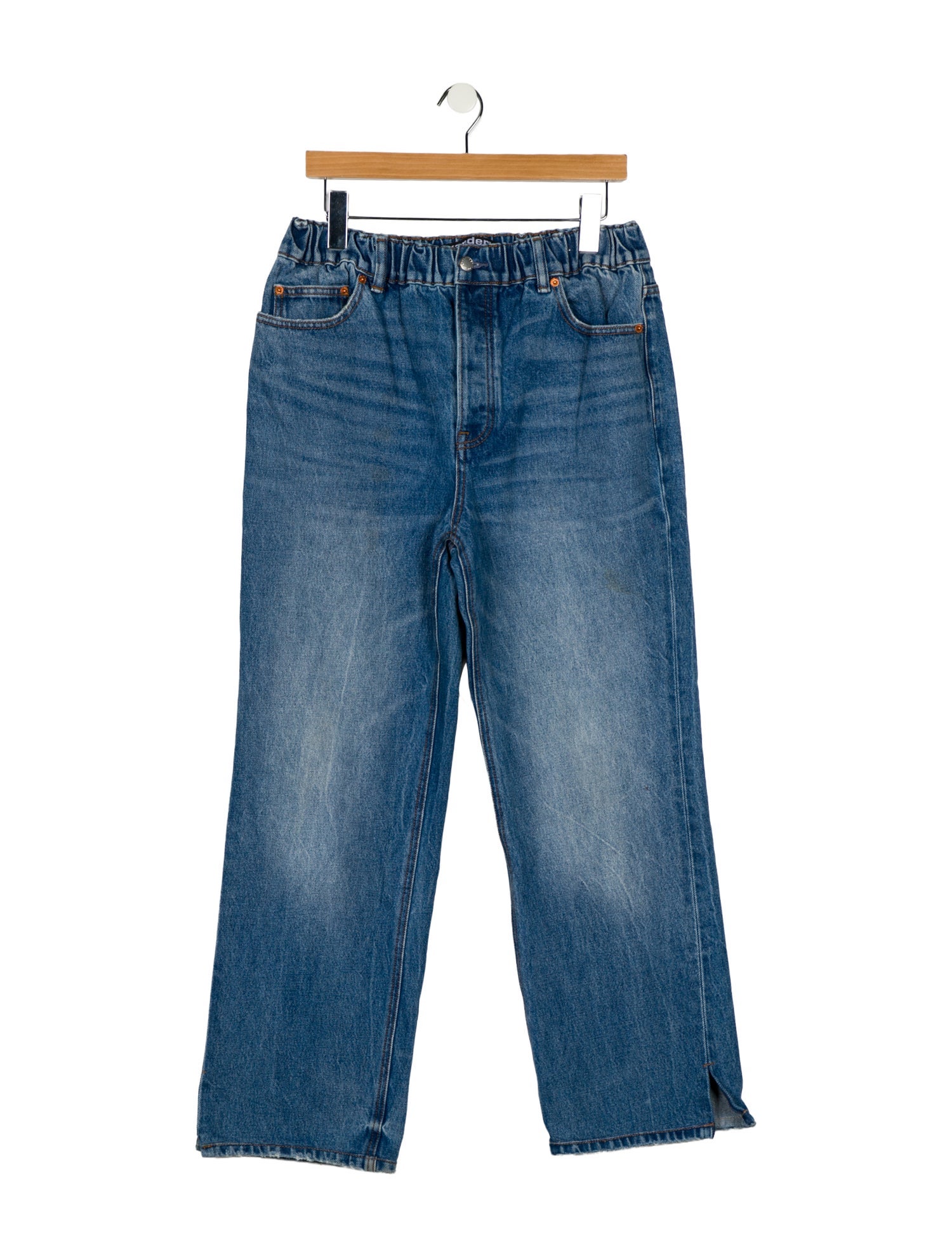 Alexander Wang High-Rise Wide Leg Jeans