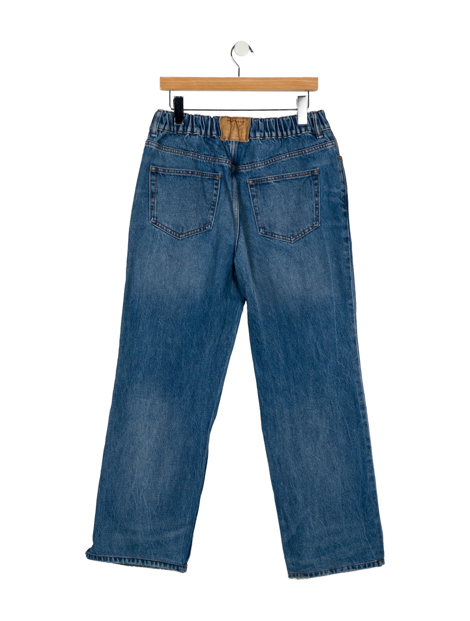 Alexander Wang High-Rise Wide Leg Jeans