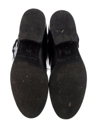 Alexander Wang Leather Studded Accents Riding Boots