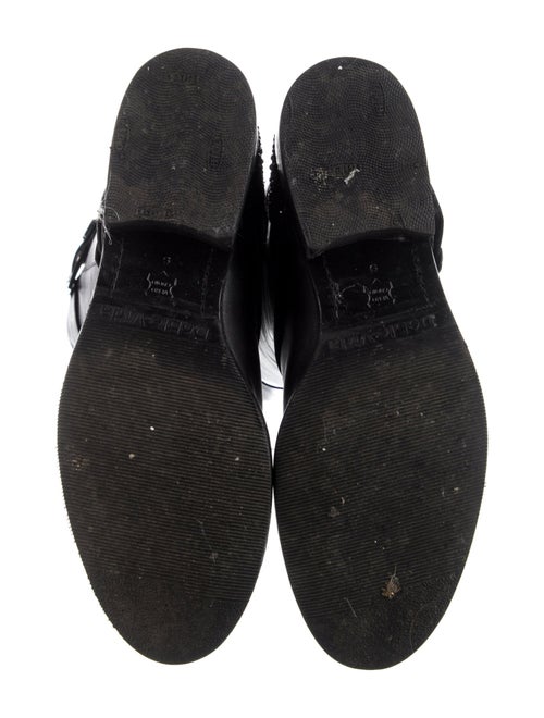 Alexander Wang Leather Studded Accents Riding Boots