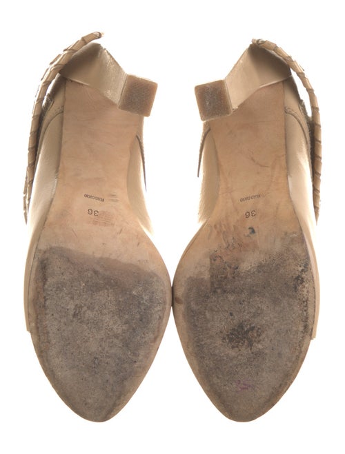 Alexander Wang Patent Leather Whipstitch Trim Mules