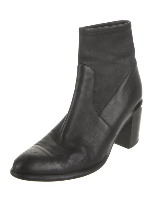 Alexander Wang Leather Sock Boots