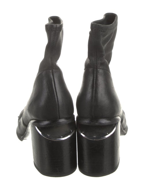 Alexander Wang Leather Sock Boots
