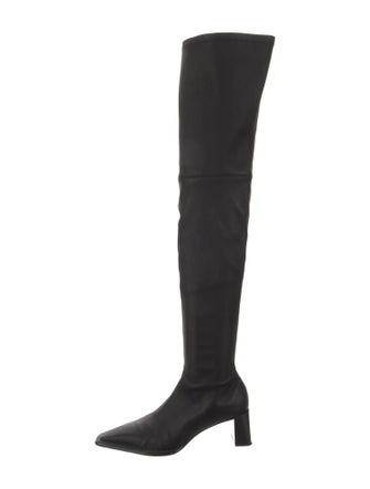 Alexander Wang Leather Sock Boots