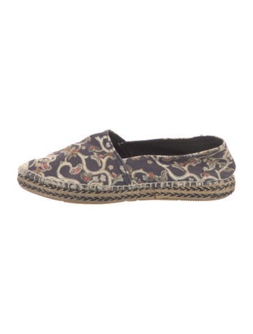 Alexander Wang Flats Canvas Printed Espadrilles IT 39 | 9