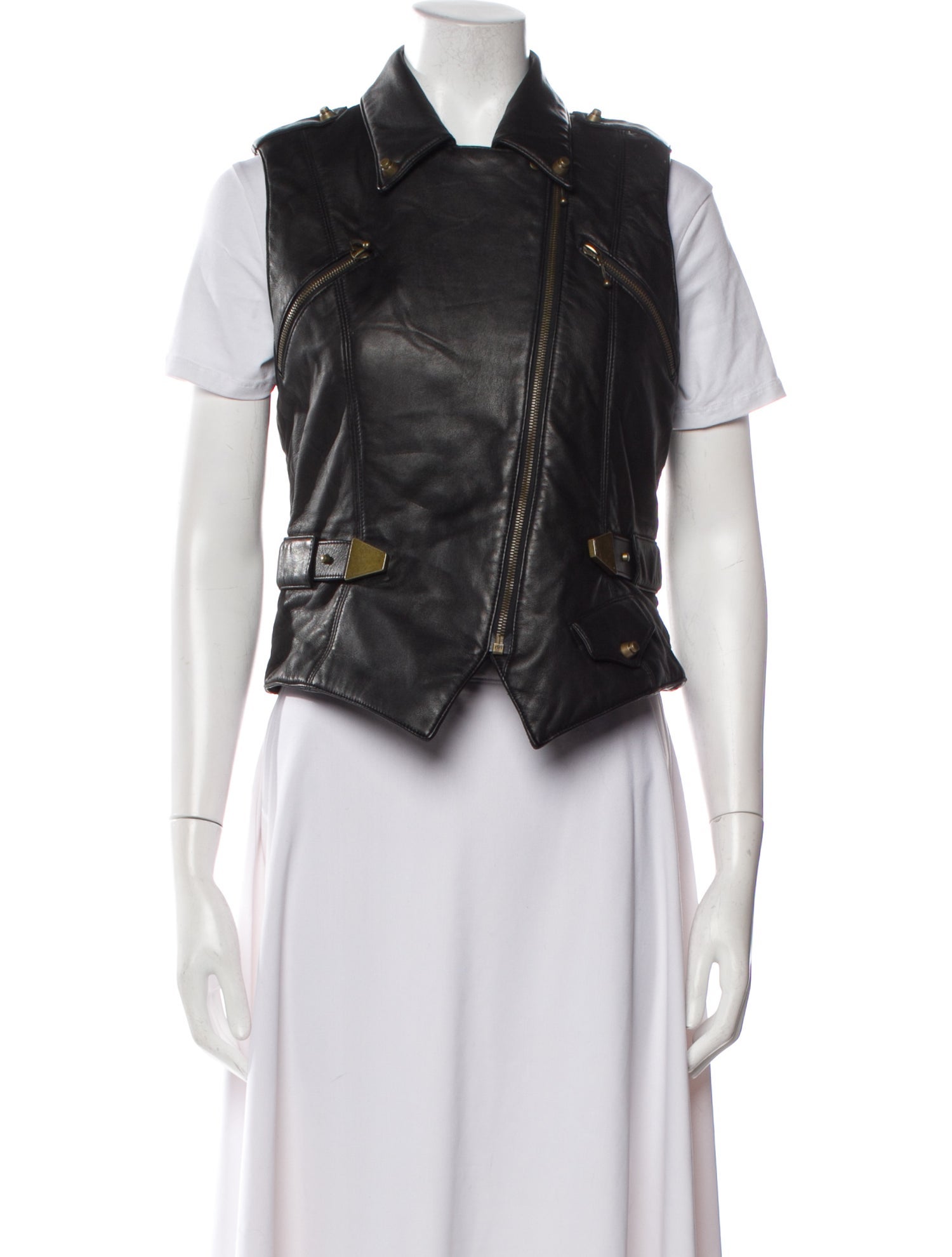 Alexander Wang Leather Biker Jacket