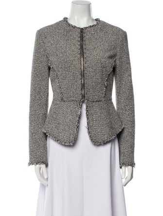 Alexander Wang Tweed Pattern Evening Jacket