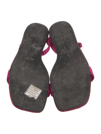 Alexander Wang Satin Slingback Sandals