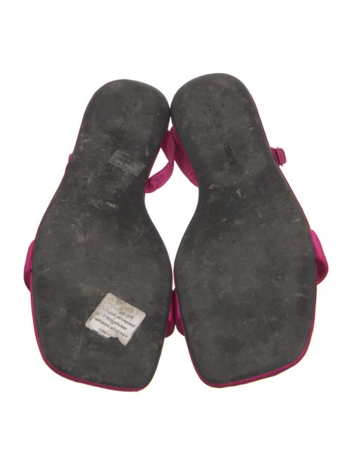 Alexander Wang Satin Slingback Sandals