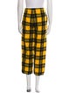 Alexander Wang Wool Plaid Print Sweatpants
