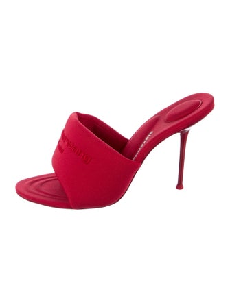 Alexander Wang Embroidered Accent Slides