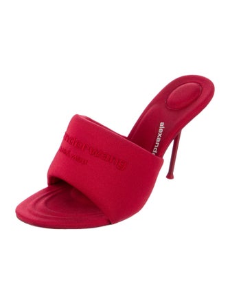 Alexander Wang Embroidered Accent Slides