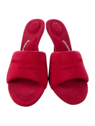 Alexander Wang Embroidered Accent Slides