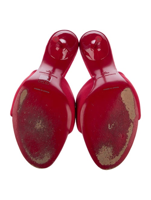 Alexander Wang Embroidered Accent Slides