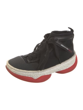 Alexander Wang Canvas Wedge Sneakers