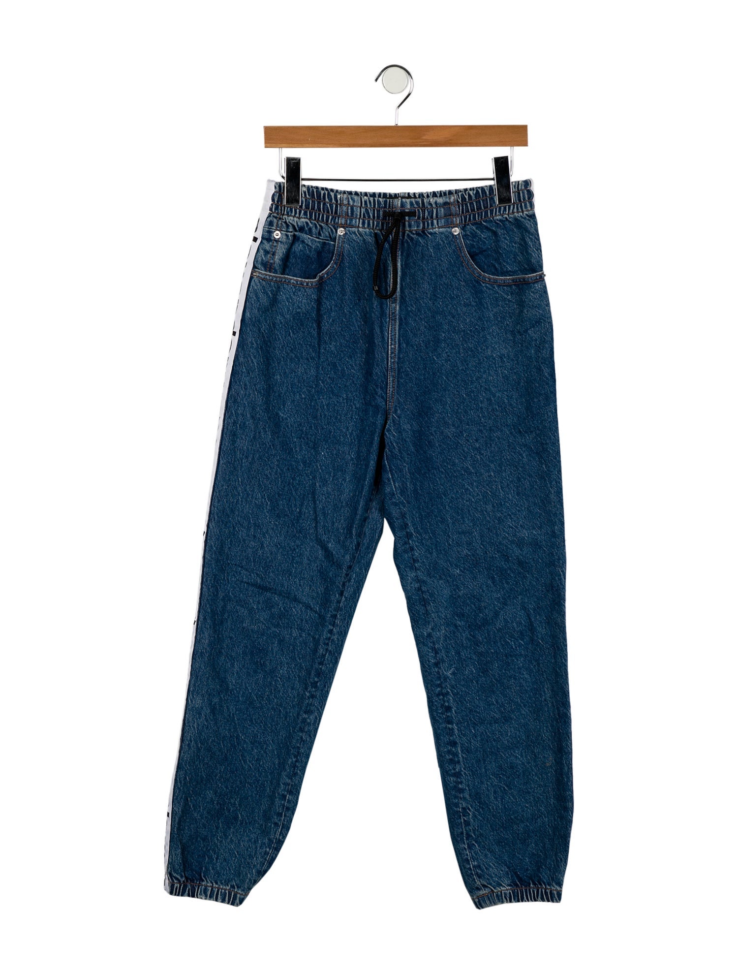 Alexander Wang High-Rise Straight Leg Jeans