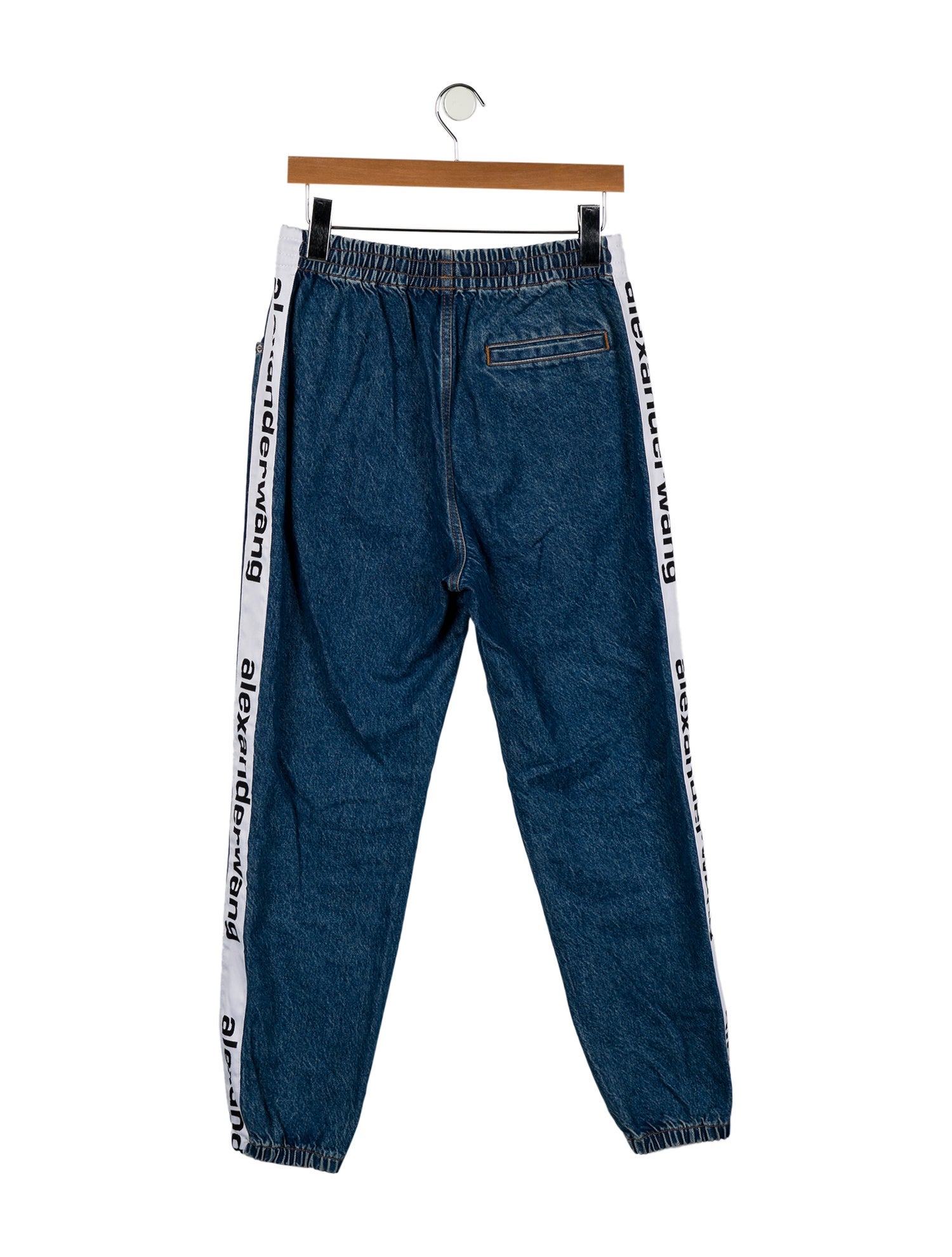 Alexander Wang High-Rise Straight Leg Jeans