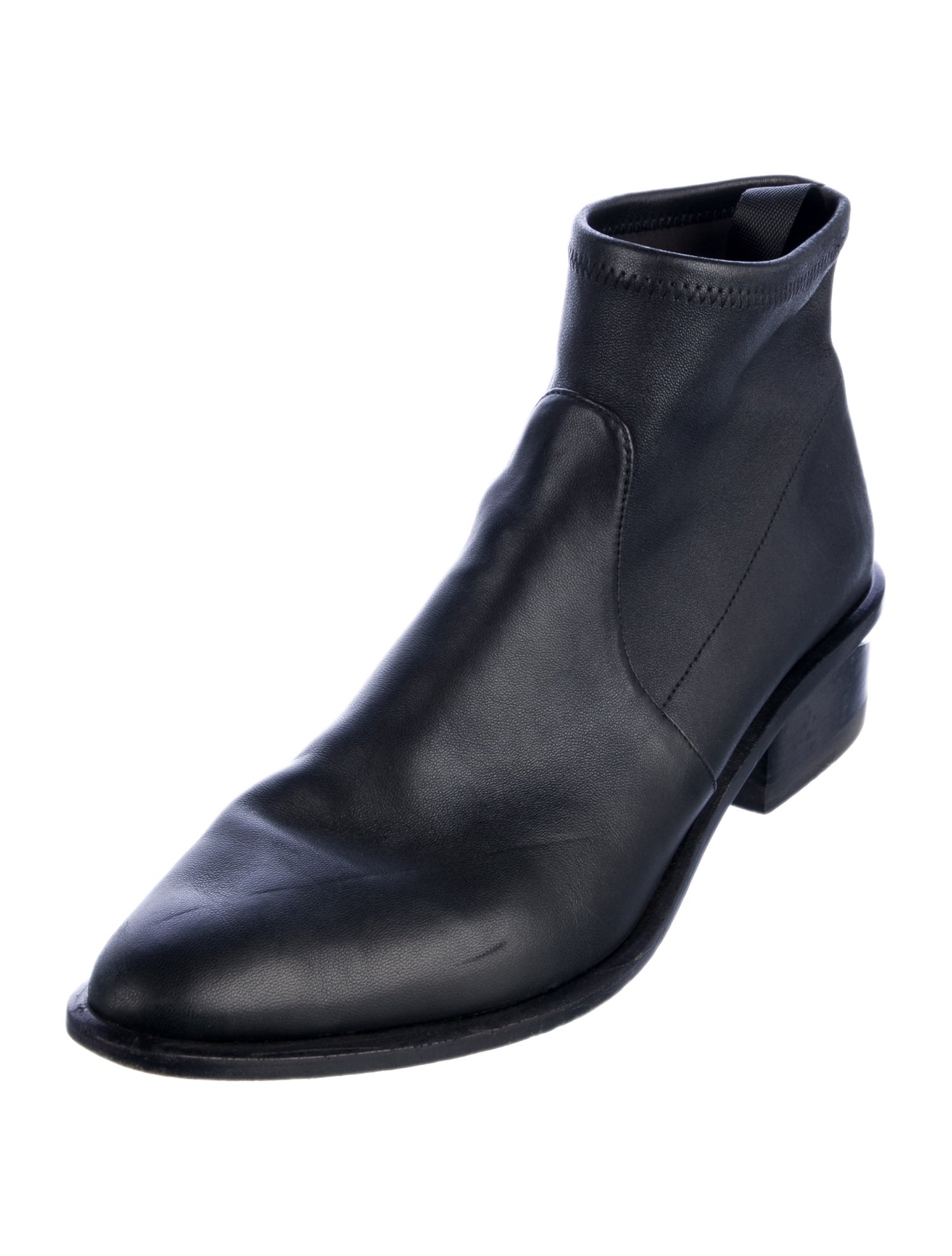 Alexander Wang Leather Chelsea Boots