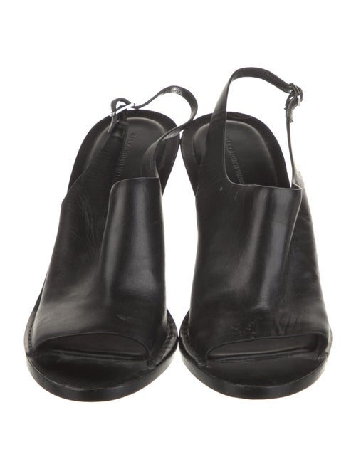 Alexander Wang Leather Slingback Pumps