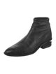 Alexander Wang Leather Whipstitch Trim Boots