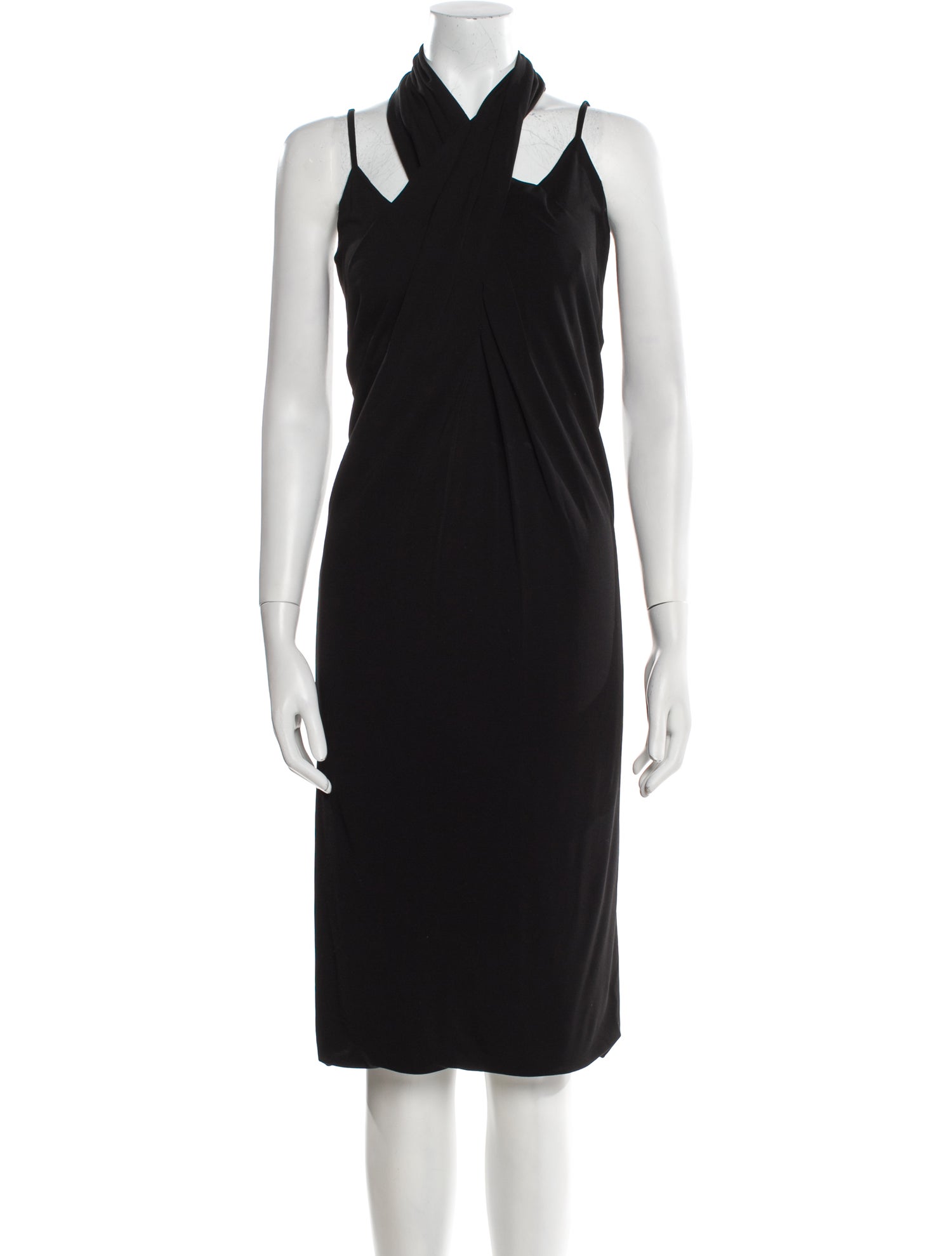 Alexander Wang Halterneck Knee-Length Dress