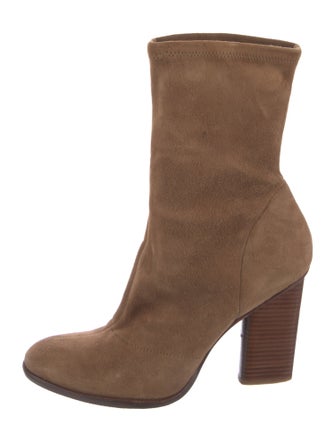 Alexander Wang Suede Sock Boots