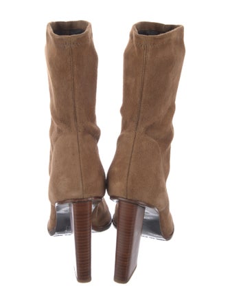 Alexander Wang Suede Sock Boots