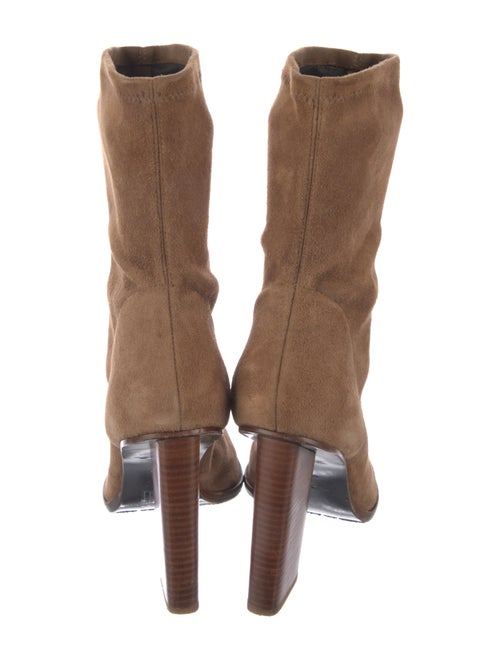 Alexander Wang Suede Sock Boots