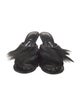 Alexander Wang Fur Slides