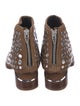 Alexander Wang Leather Studded Accents Boots