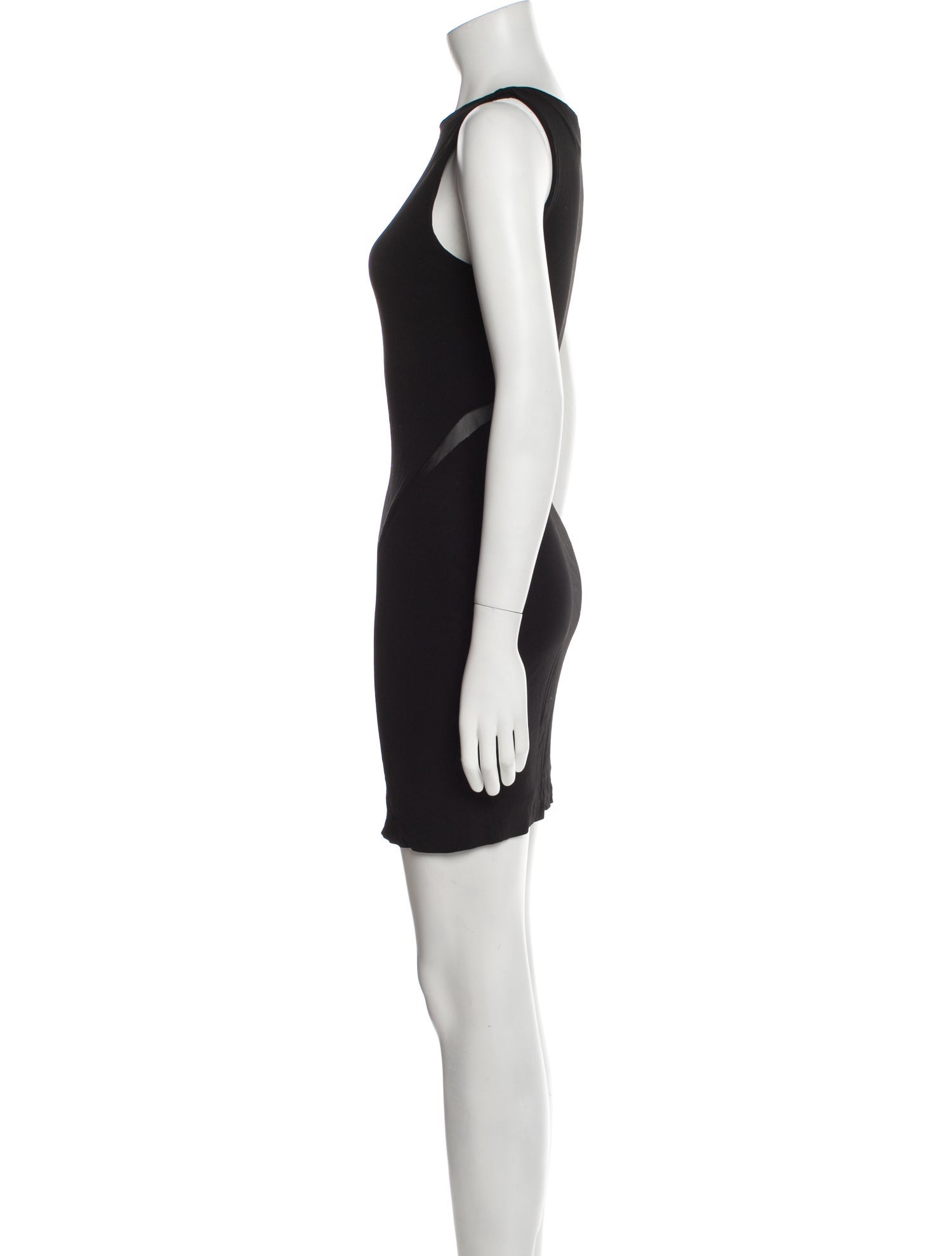 Alexander Wang Bateau Neckline Mini Dress