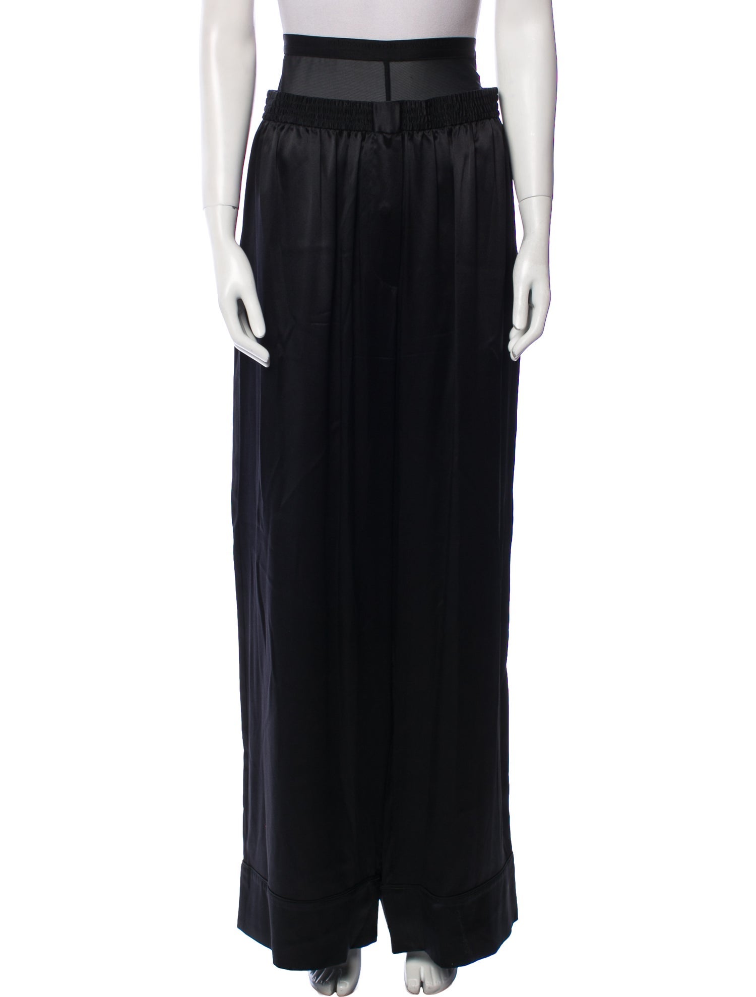 Alexander Wang Silk Wide Leg Pants