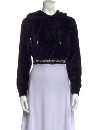 Alexander Wang Graphic Print Crew Neck Sweatshirt