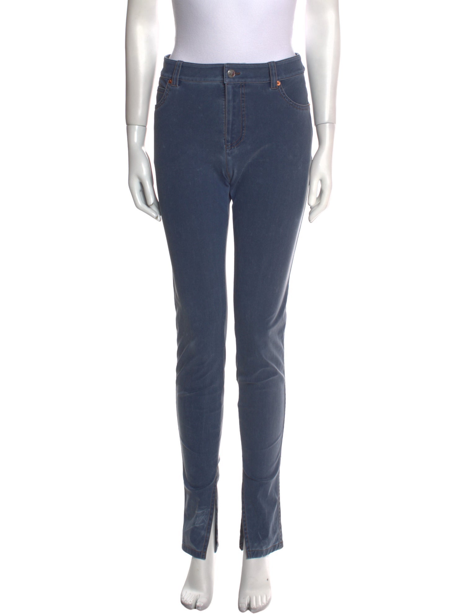 Alexander Wang Leather Straight Leg Pants