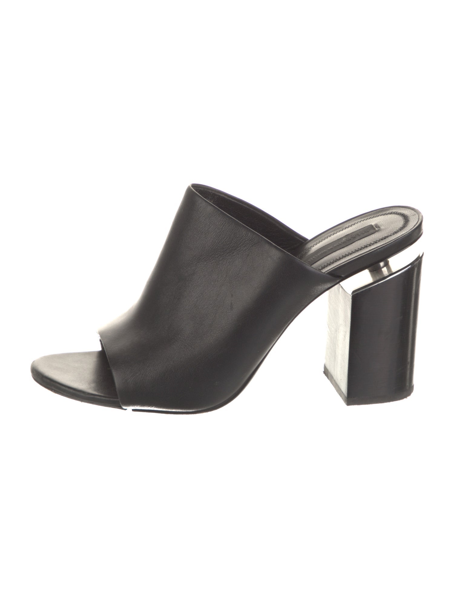 Alexander Wang Leather Slides