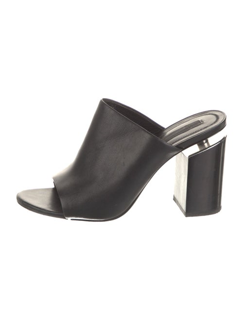 Alexander Wang Leather Slides