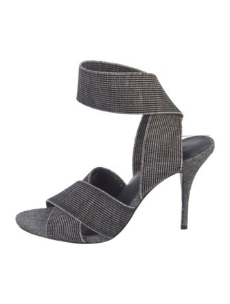 Alexander Wang Printed Slingback Sandals