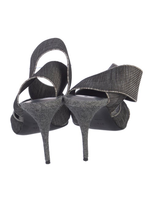 Alexander Wang Printed Slingback Sandals