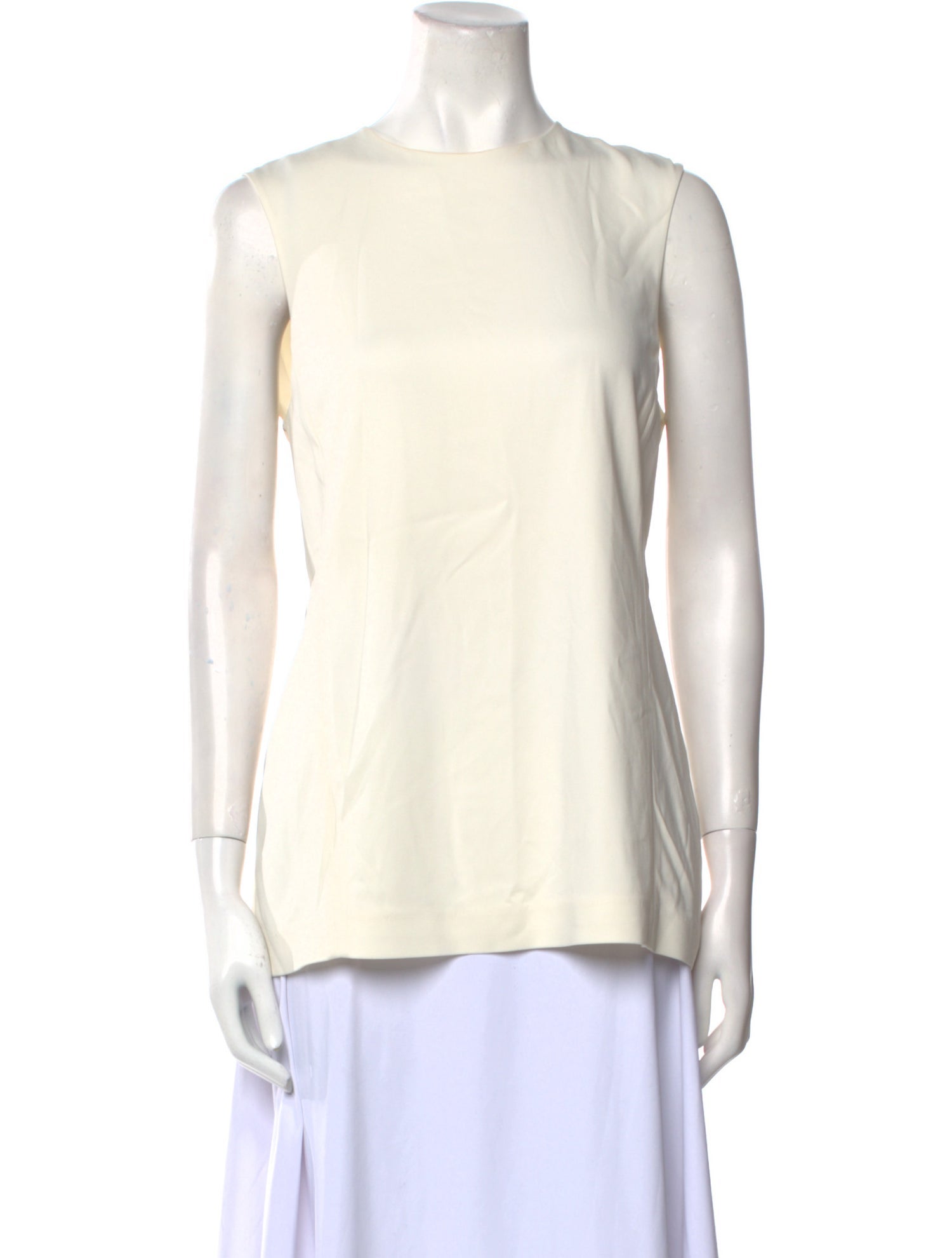 Alexander Wang Bateau Neckline Sleeveless Blouse