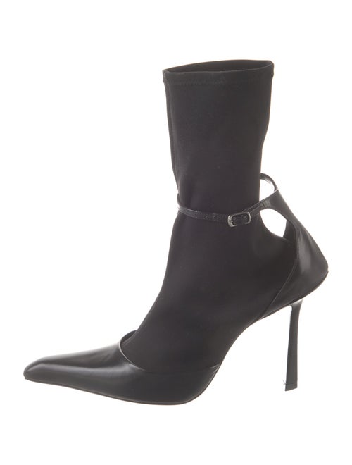 Alexander Wang Leather Sock Boots