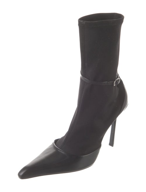 Alexander Wang Leather Sock Boots
