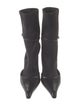 Alexander Wang Leather Sock Boots