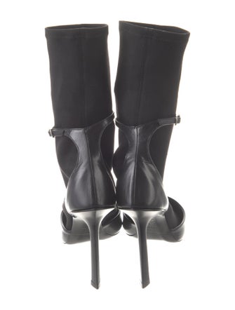 Alexander Wang Leather Sock Boots