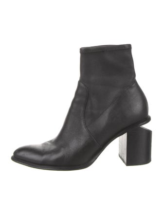 Alexander Wang Leather Sock Boots